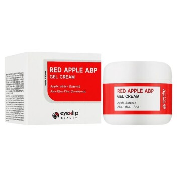 [EYENLIP] Гель-крем для лица легкий с AHA,BHA и PHA кислотами и экстрактом яблока Red Apple ABP Gel Cream, 50 мл