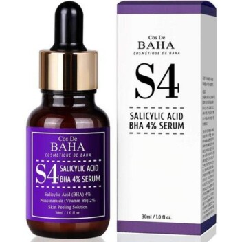 [COS DE BAHA] Сыворотка с салициловой кислотой S4 Salicylic Acid BHA 4% Serum, 30 мл