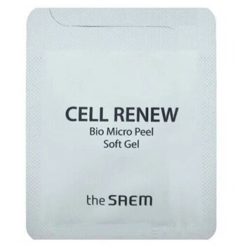 [THE SAEM] Гель отшелушивающий (пробник) Sample Cell Renew Bio Micro Peel Soft Gel, 2,5 мл
