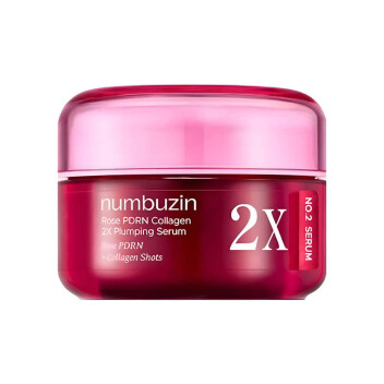 [NUMBUZIN] Интенсивная сыворотка с ПДРН и микроиглами No.2 Rose PDRN Collagen 2X Plumping Serum, 30 мл