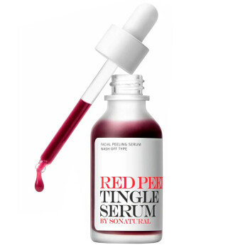 [SO NATURAL] Кислотная сыворотка с тингл-эффектом Red Peel Tingle Serum, 35 мл