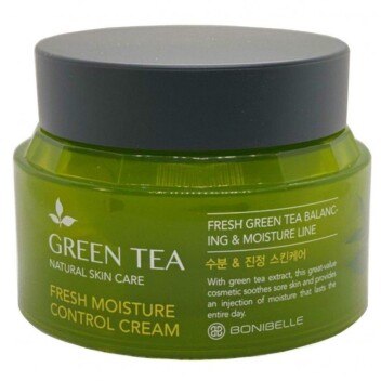 [BONIBELLE] Крем для лица ЗЕЛЕНЫЙ ЧАЙ Green Tea Fresh Moisture Control Cream, 80 мл