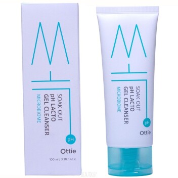 [OTTIE] Гель для умывания Soak Out pH Lacto Gel Clenser, 100 мл