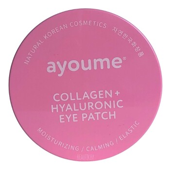 [AYOUME] Патчи для глаз с коллагеном и гиалуроновой кислотой COLLAGEN+HYALURONIC EYE PATCH, 60 шт