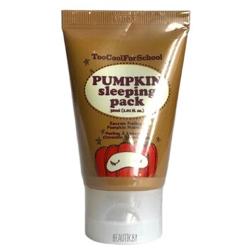 [TOO COOL FOR SCHOOL] Ночная маска с экстрактом тыквы pumpkin sleeping pack, 30 мл