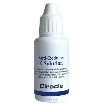 [CIRACLE] Тонер для лица против покраснений с витамином К Regeneration Anti-Redness K Solution, 30 мл