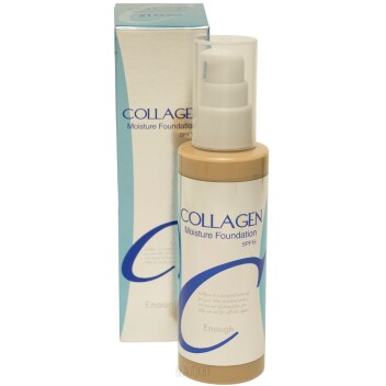 [ENOUGH] Основа тональная увлажняющая с коллагеном 21 тон Collagen Moisture Foundation SPF15, 100 мл