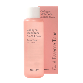 [TRIMAY] Тонер-эссенция для упругости кожи с коллагеном и идебеноном Collagen Idebenone Acti Fill & Firming Toner, 200 мл