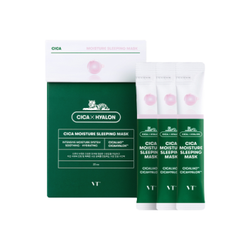 [VT COSMETICS] Маска ночная для лица с центеллой увлажняющая (гелевая текстура) CICA MOISTURE SLEEPING MASK, 4 мл