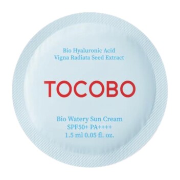 [TOCOBO] Ультралёгкий увлажняющий солнцезащитный крем Bio Watery Sun Cream SPF50+ PA++++, 1,5 мл