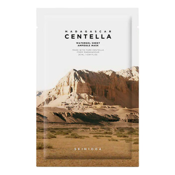 [SKIN1004] Ампульная маска с 51% центеллы Madagascar Centella Watergel Sheet Ampoule Mask, 25 мл