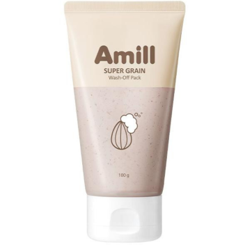 [AMILL] Глиняная маска для очищения пор Super Grain Wash-Off Pack, 100 гр