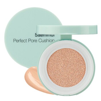 [THE SAEM] Кушон для маскировки пор 02 Perfect Pore Cushion Natural Beige, 12 гр