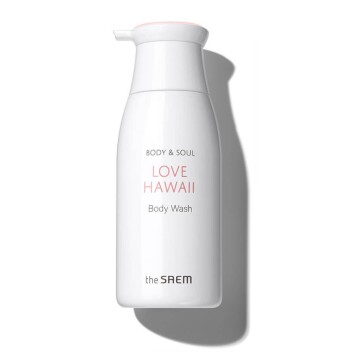 [THE SAEM] Гель для душа с экстрактом цветов гибискуса Body & Soul Love Hawaii Body Wash, 300 мл