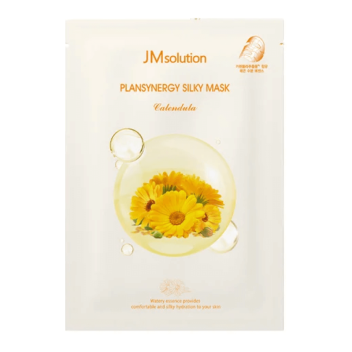 [JMSOLUTION] Маска тканевая успокаивающая с календулой Plansynergy Silky Mask Calendula, 30 мл