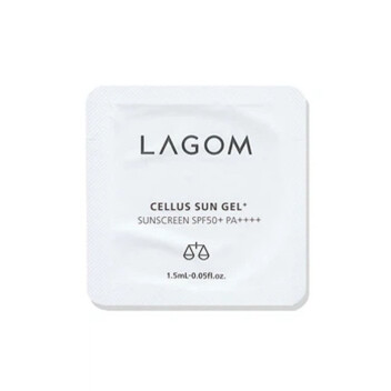 [LAGOM] Гель для лица солнцезащитный (пробник) CELLUS SUN GEL (spf50+, pa++++), 1,5 мл
