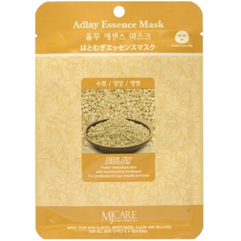 [MJCARE] Маска тканевая для лица Адлай Adlay Essence Mask, 23 гр