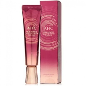 [AHC] Пептидный антивозрастной крем для кожи вокруг глаз и лица TIME REWIND REAL EYE CREAM FOR FACE, 12 мл