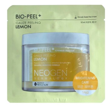 [NEOGEN] Пилинг-диск с лимоном Neogen Dermalogy Bio-Peel Gauze Peeling Lemon, 9,5 мл
