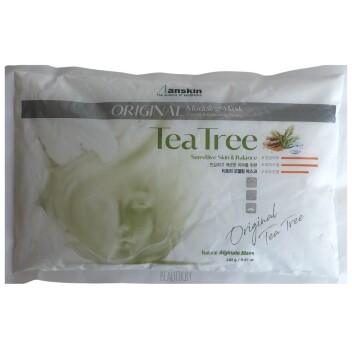 [ANSKIN] Маска альгинатная с чайным деревом (пакет) Tea tree Modeling Mask, 240 гр