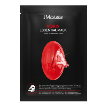 [JMSOLUTION] Тканевая маска омолаживающая с ретинолом Skin Essential Mask Vitamin A, 30 мл