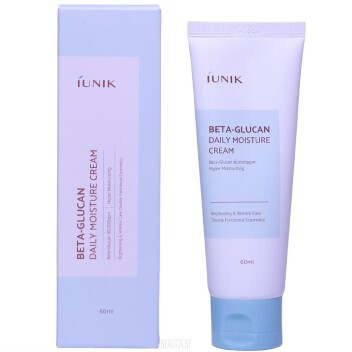[IUNIK] Увлажняющий крем для лица с Бета-глюканом Beta Glucan Daily Moisture Cream, 60 мл