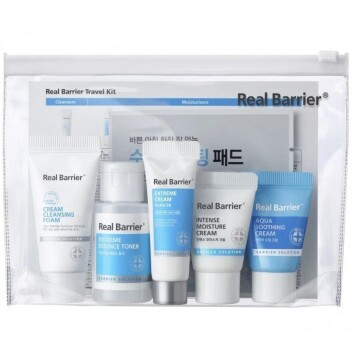 [REAL BARRIER] Набор миниатюр для лица Trial kit 10мл+15мл+30мл+10мл+10мл+6мл*2