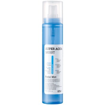 [WELCOS] Спрей-мист для лица увлажняющий IOU Super Aqua Moist Facial Mist, 120 мл