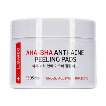 [L.SANIC] Диски отшелушивающие с AHA и BHA кислотами против несовершенств кожи Aha-Bha Anti-Acne Peeling Pads, 35 шт