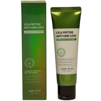 [SOME BY MI] Укрепляющая маска для волос с центеллой и пептидами Cica Peptide Anti Hair Loss Treatment, 50 мл