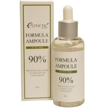 [ESTHETIC HOUSE] Сыворотка для лица ЧАЙНОЕ ДЕРЕВО 90% Formula Ampoule AC Tea Tree, 80 мл