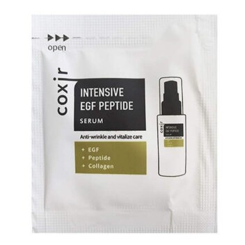 [COXIR] Сыворотка для лица антивозрастная с пептидами (пробник) Intensive EGF Peptide Serum, 2 мл