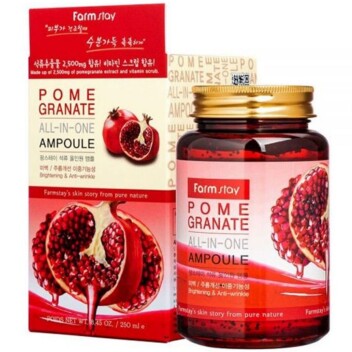 [FARM STAY] Ампульная сыворотка для лица с экстрактом граната Pomegranate All-In-One Ampoule, 250 мл