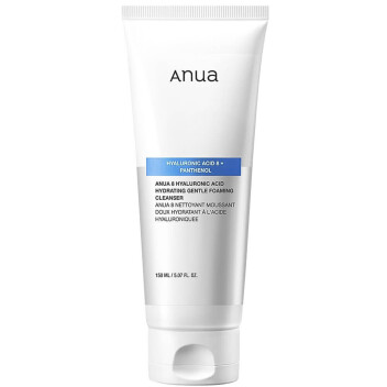 [ANUA] Мягкая пенка для умывания 8 Hyaluronic Acid Hydrating Gentle Foaming Cleanser, 150 мл