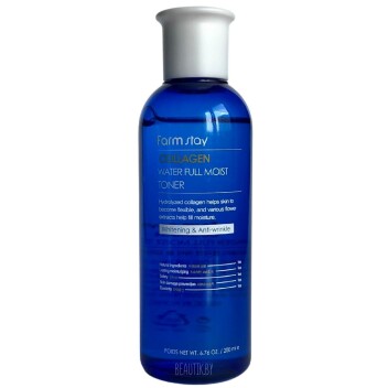 [FARM STAY] Тонер антивозрастной коллагеновый Collagen Water Full Moist Toner, 200 мл