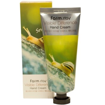 [FARM STAY] Крем для рук Visible Difference Hand Cream Snail, 100 мл