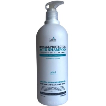 [LA’DOR] Шампунь для волос с аргановым маслом DAMAGE PROTECTOR ACID SHAMPOO, 900 мл