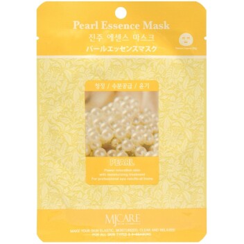 [MJCARE] Маска тканевая для лица Жемчуг Pearl Essence Mask, 23 гр