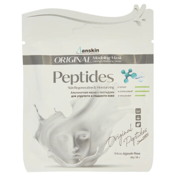 [ANSKIN] Маска для лица альгинатная с пептидами Peptide Modeling Mask / Refill, 25 гр