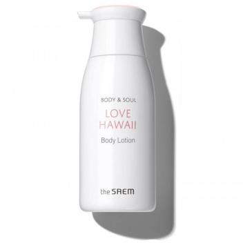 [THE SAEM] Лосьон для тела с экстрактом цветов гибискуса The Saem Body & Soul Love Hawaii Body Lotion, 300 мл