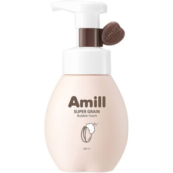 [AMILL] Пенка для умывания SUPER GRAIN BUBBLE FOAM, 200 мл