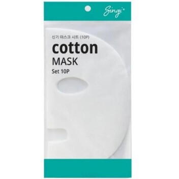 [SINGI] Набор сухих масок на тканевой основе (10шт) Cotton Mask set
