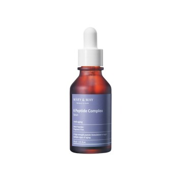 [MARY & MAY] Омолаживающая ампула с пептидным комплексом 6 Peptide Complex Serum, 30 мл