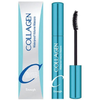 [ENOUGH] Водостойкая тушь с коллагеном ОБЪЕМ Collagen Water Proof Volume Mascara, 9 мл