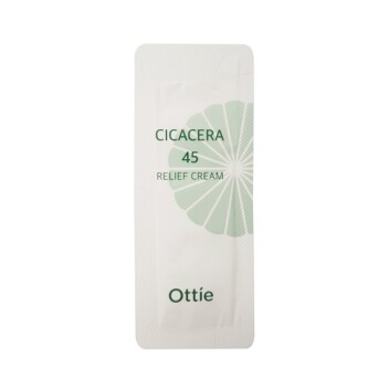 [OTTIE] Крем для лица с центеллой (ПРОБНИК) Cicacera 45 Relief Cream, 1 мл