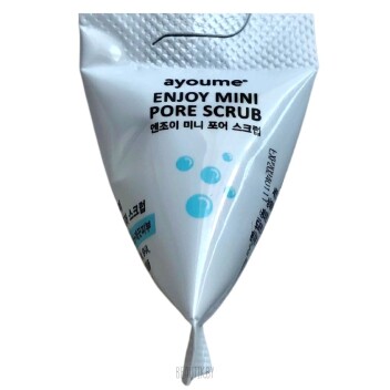 [AYOUME] Скраб для лица с содой и кислотами пирамидка Enjoy mini Pore Scrub, 3 мл