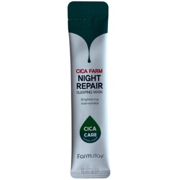 [FARM STAY] Ночная маска с экстрактом азиатской центеллы Cica farm night repair sleepeng mask, 4 мл