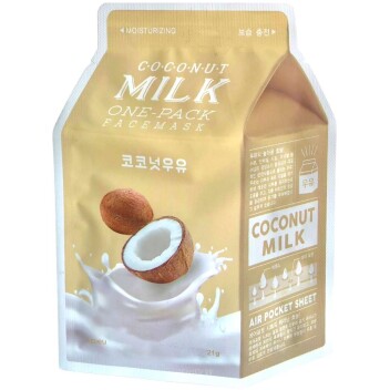 [A’PIEU] Маска для лица тканевая Coconut Milk One-Pack, 21 мл