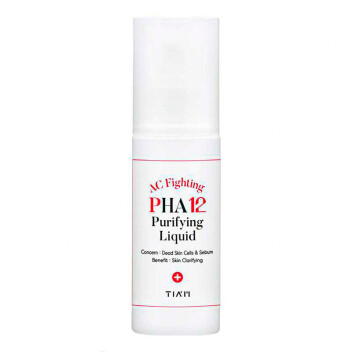 [TIAM] Пилинг-эссенция на основе 12% глюконолактона AC Fighting PHA 12 Purifying Liquid, 80 мл