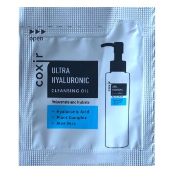 [COXIR] Гидрофильное масло с гиалуроновой кислотой (пробник) Ultra Hyaluronic Cleansing Oil sample, 2 мл